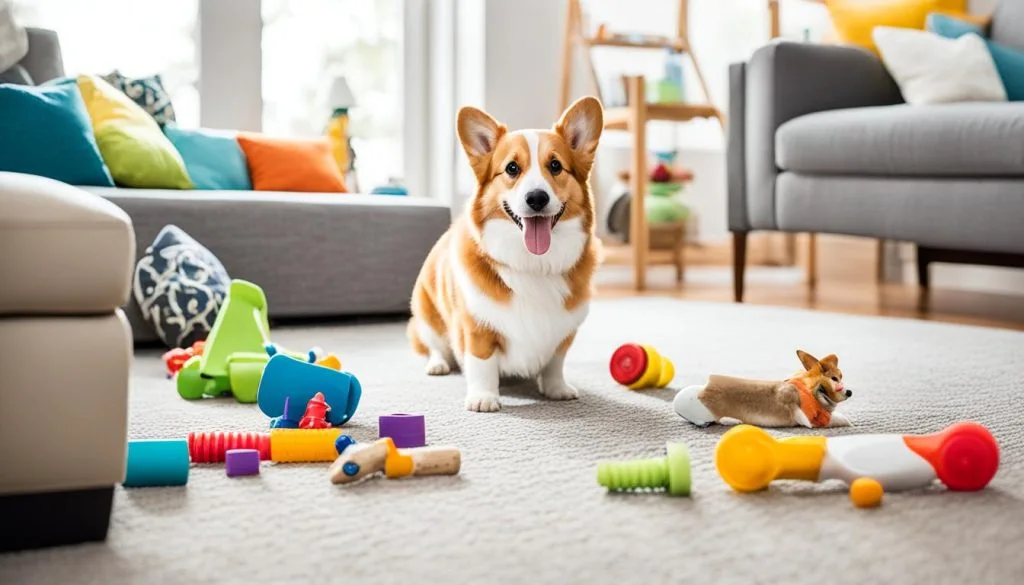 dog-proofing the house