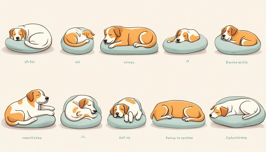 dog sleeping positions