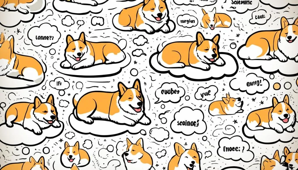 dog's dreaming behavior