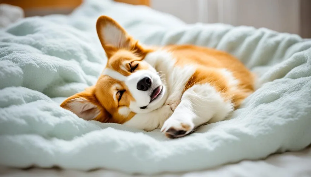 dog's paralysis during dreams