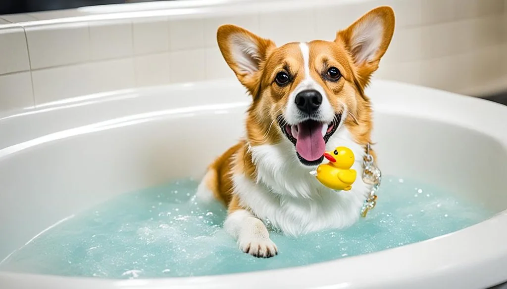grooming corgi terrier mix