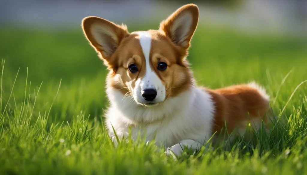 happy corgi body language
