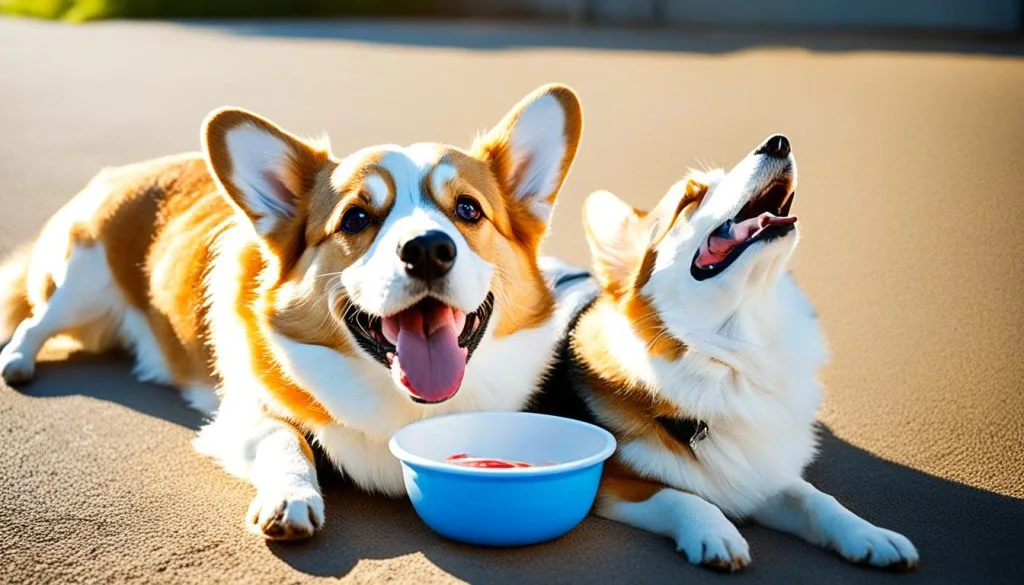 heat stroke in corgis