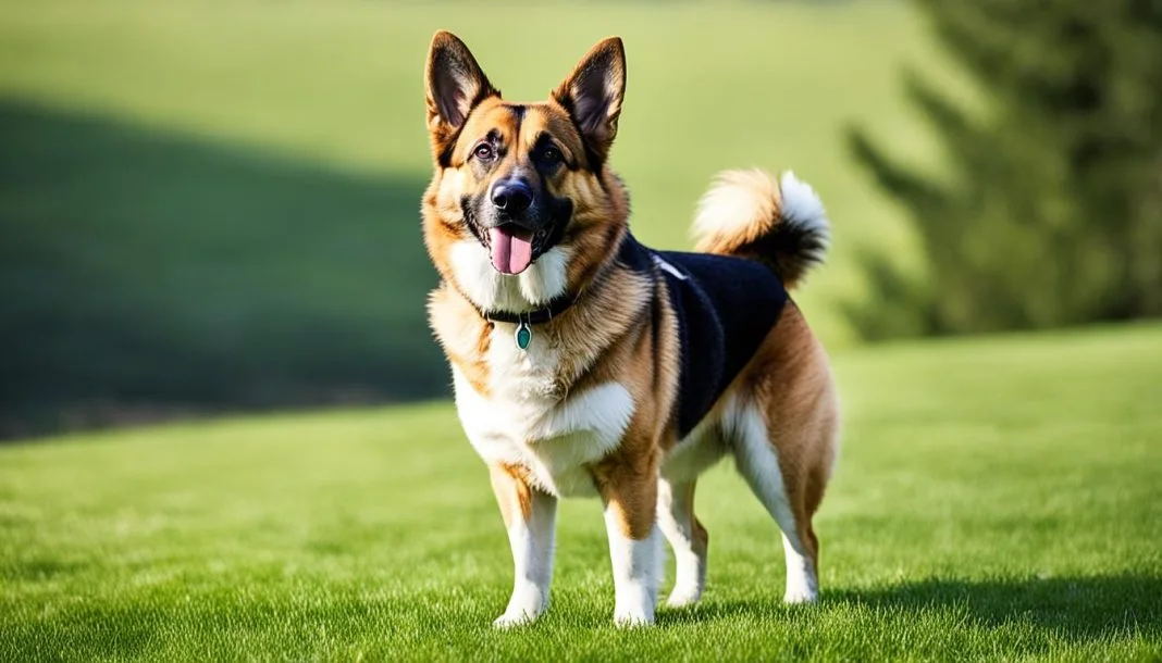 how much is a german shepherd akita corgi mix
