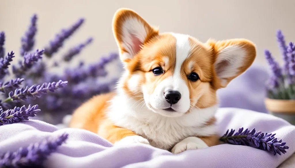how to calm a corgi puppy