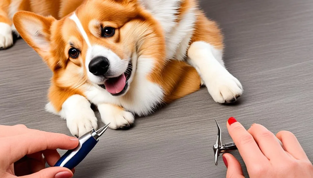 how to cut corgi nails