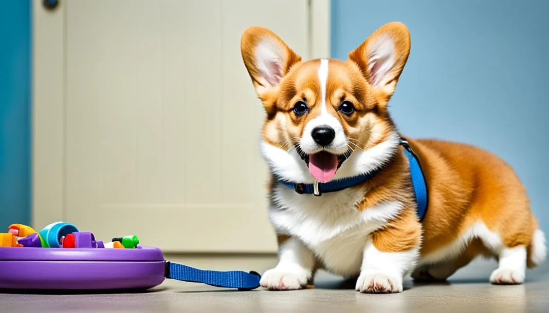 how to discipline a corgi puppy