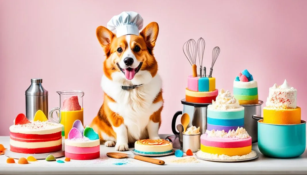 how to make a corgi cake