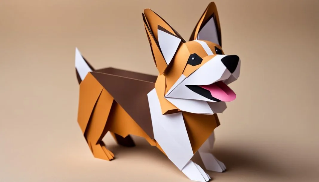how to make a origami corgi