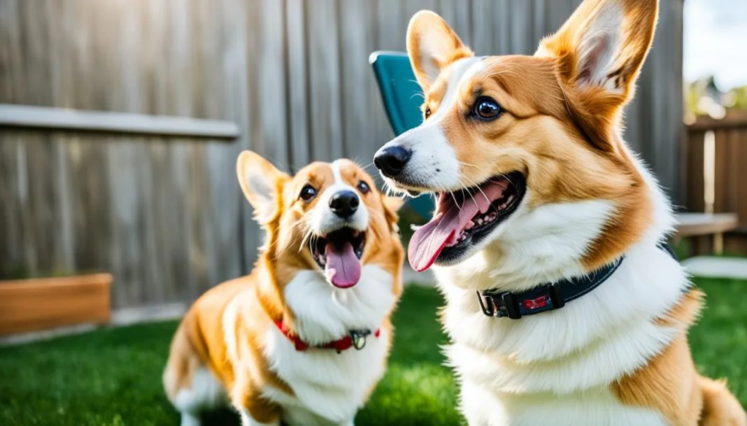 how to stop corgi from barking