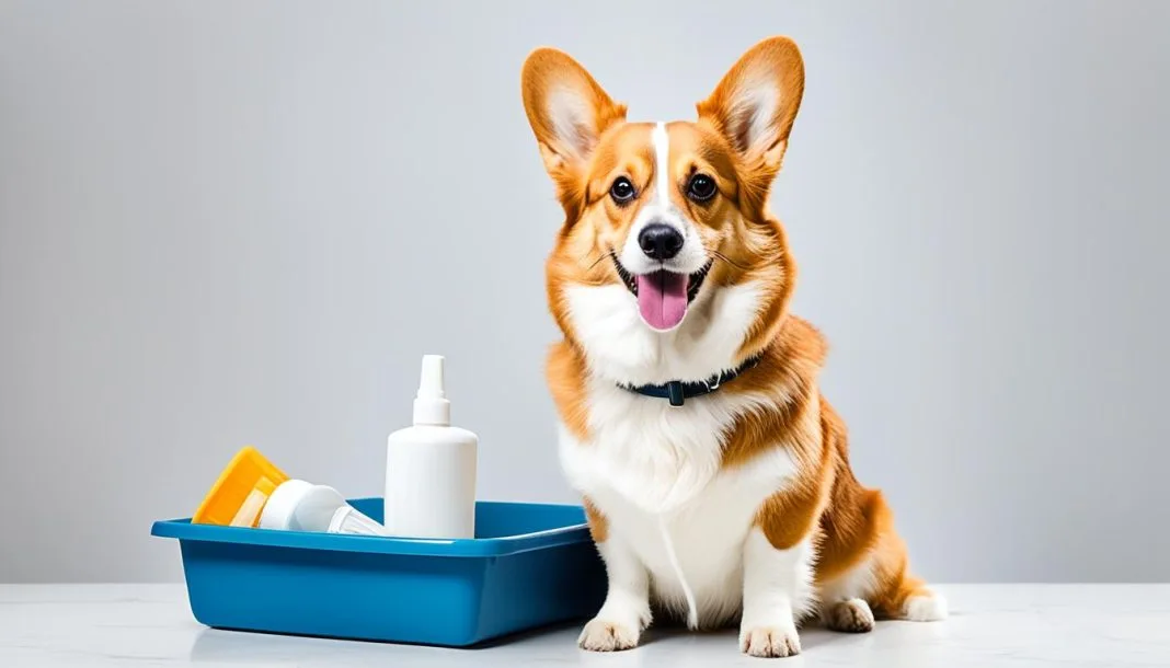 how to treat a corgi for fleas