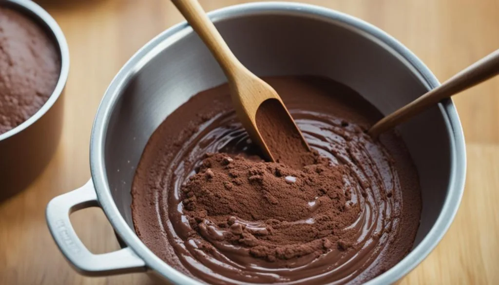 one-bowl chocolate cake