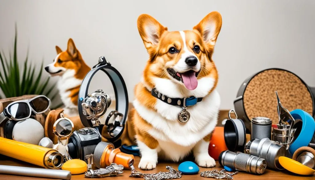 personalized corgi poster