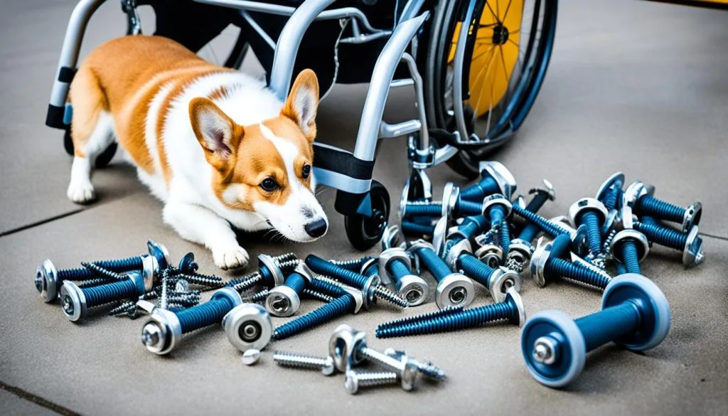 purchase lost screws for dog wheelchair