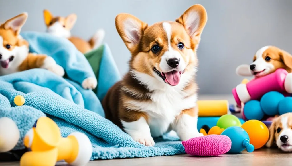 raising a corgi litter