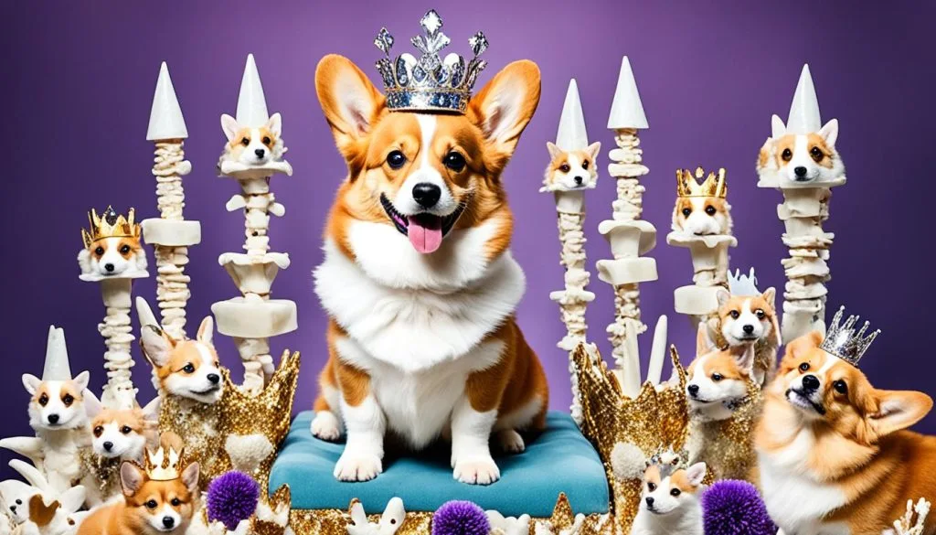regal corgi pup