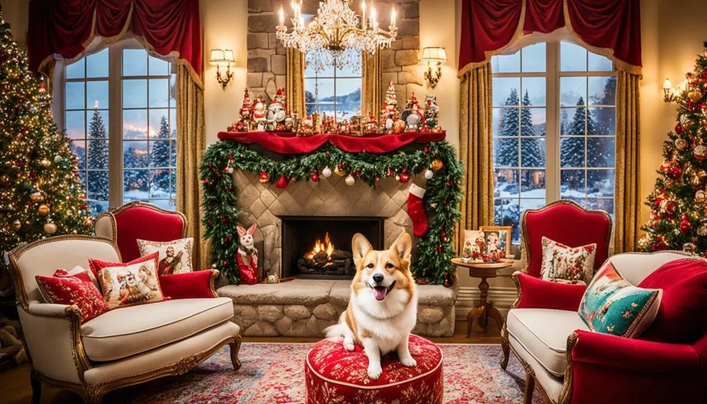 royal corgi christmas plot
