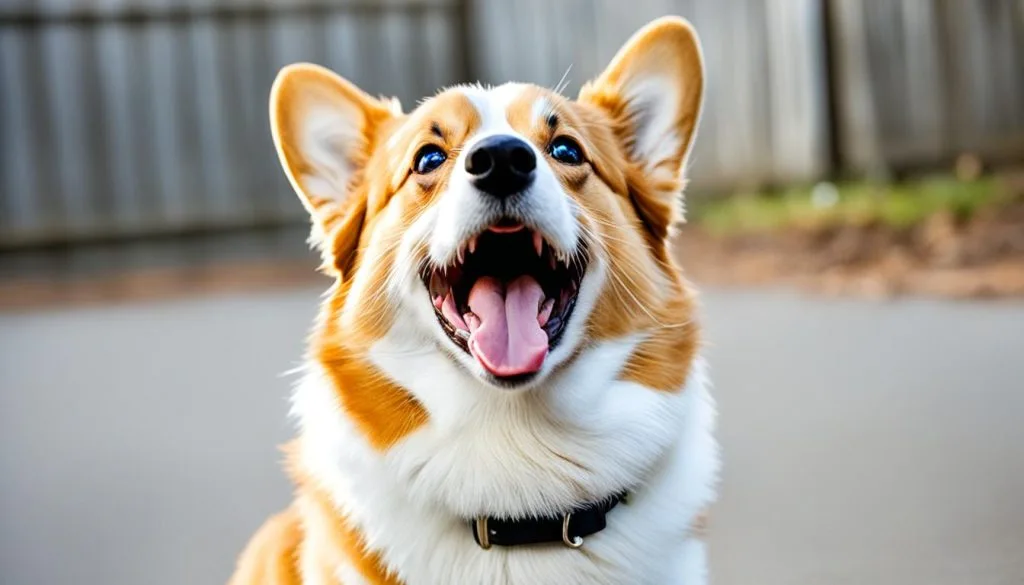signs of abnormal breathing in corgis