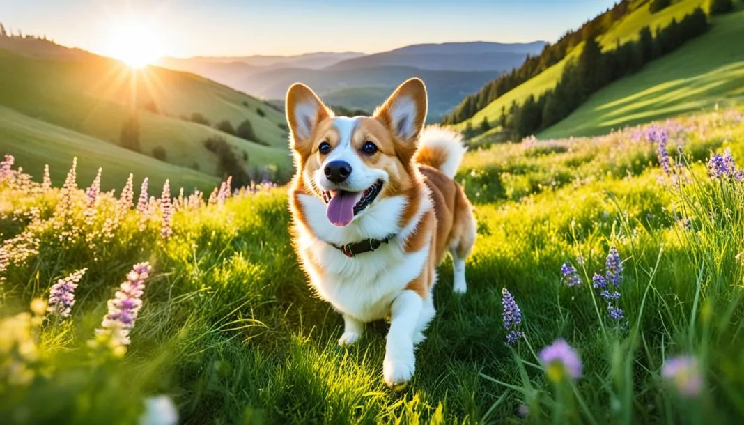 what country is topi the corgi in