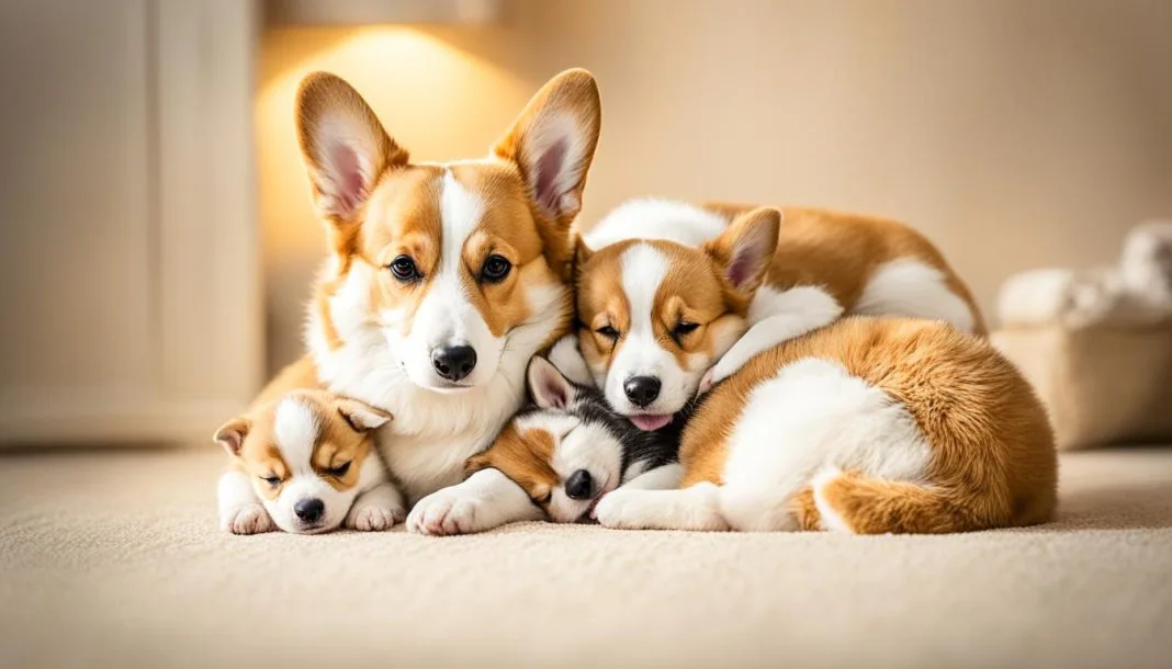 what do i do when corgi wojt feed puppies