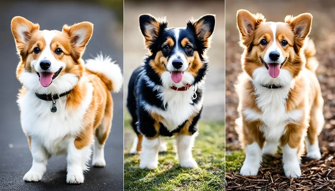 what does a corgi poodle mix look like
