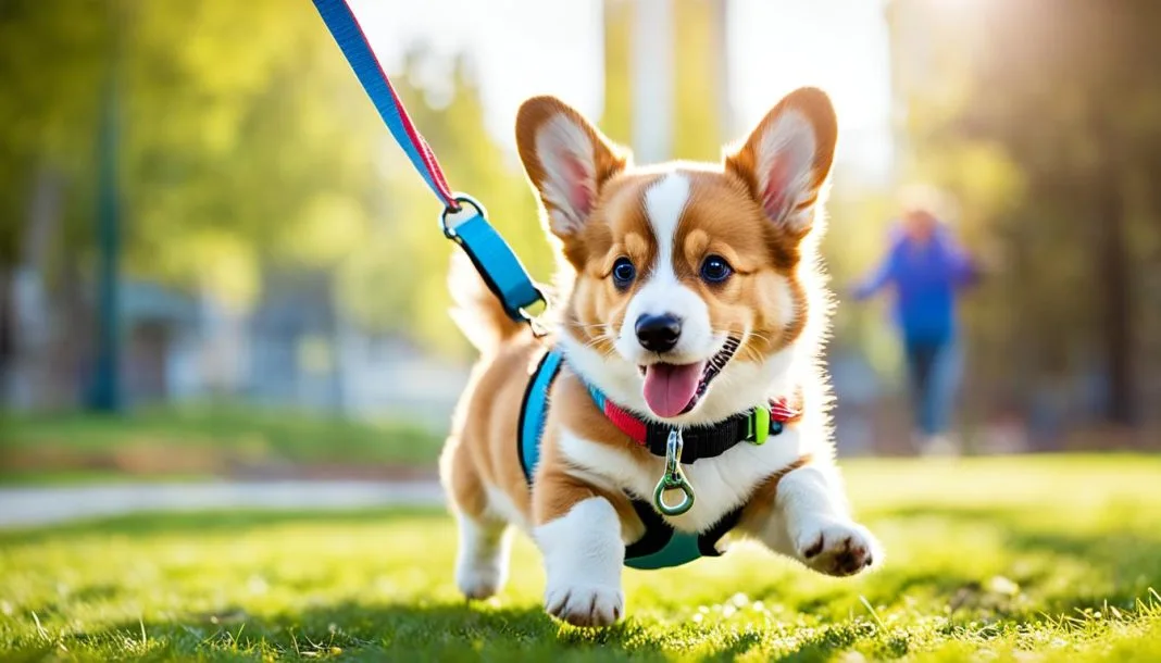 what kind of leash should i use for my corgi puppy