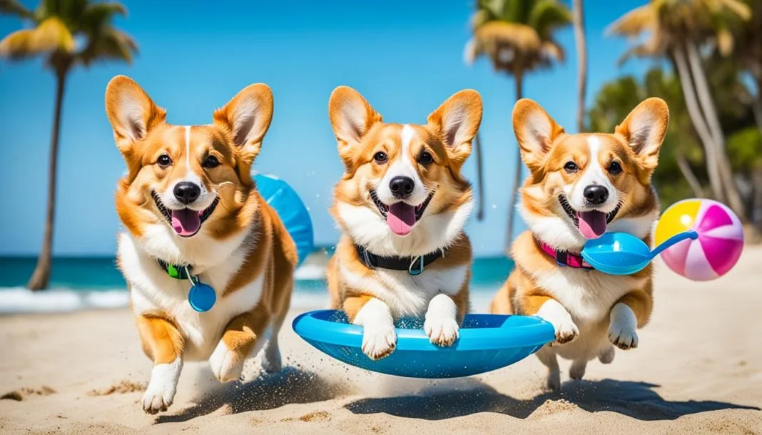 when is corgi beach day