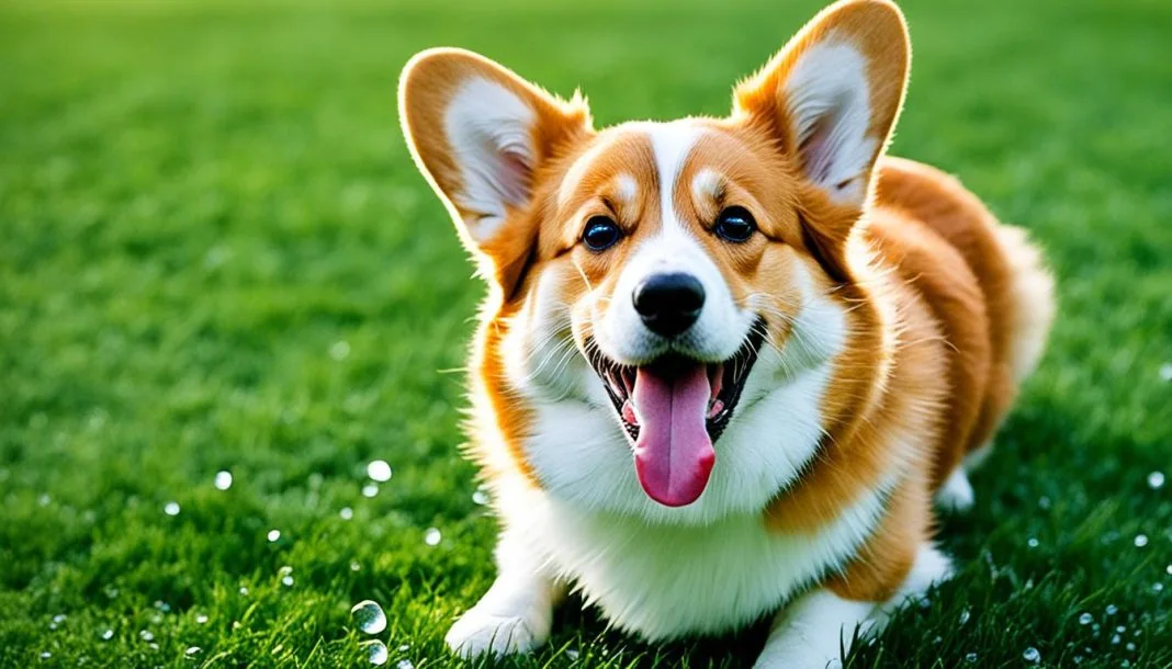 why does my corgi pant so much