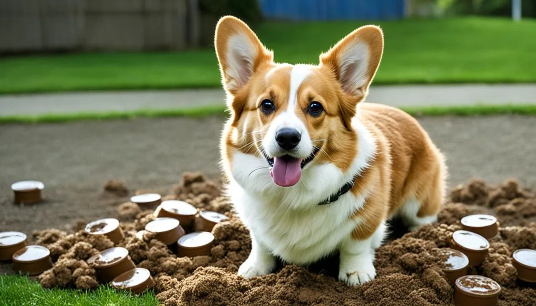 why does my corgi poop so much