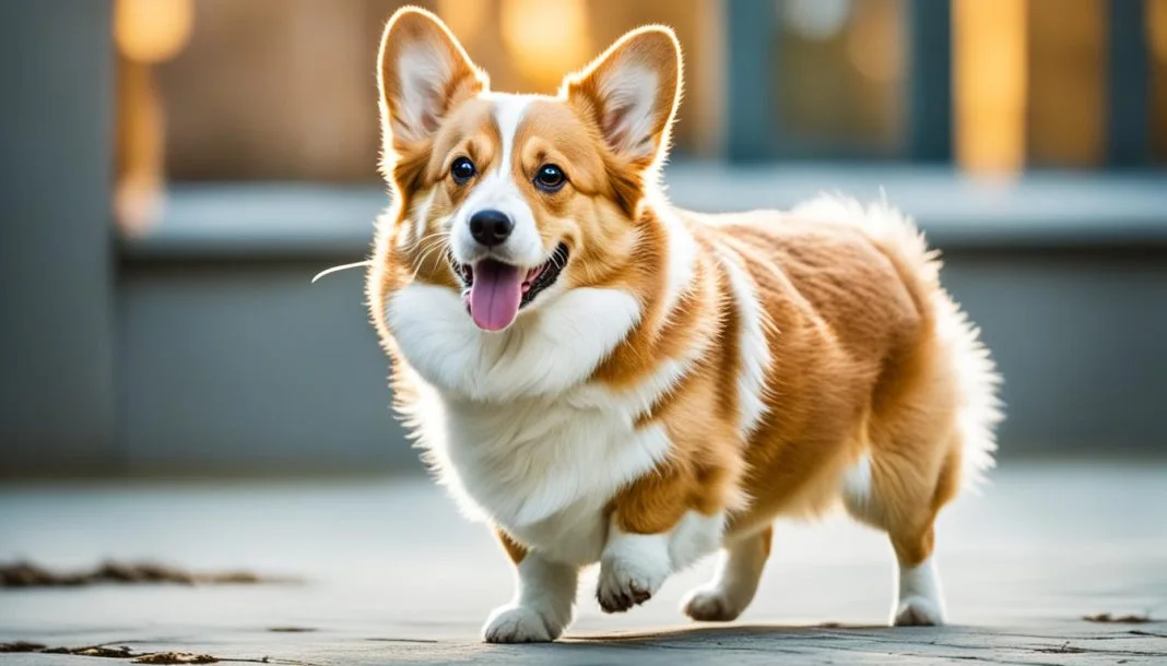 why does my corgi the hair on the back of dog's stand up