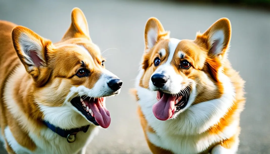 why is my corgi suddenly agressive to other dogs