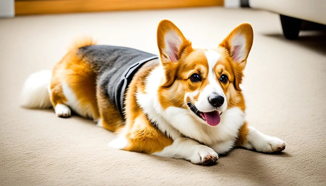 why is my corgi throwing up