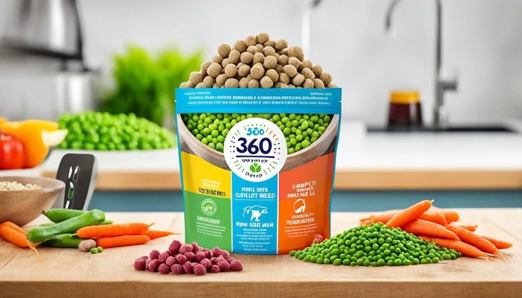 360 Pet Nutrition Freeze Dried Raw Complete Meal for Adult Dogs