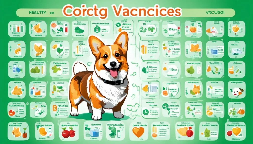 Adult dog vaccine schedule for Corgis