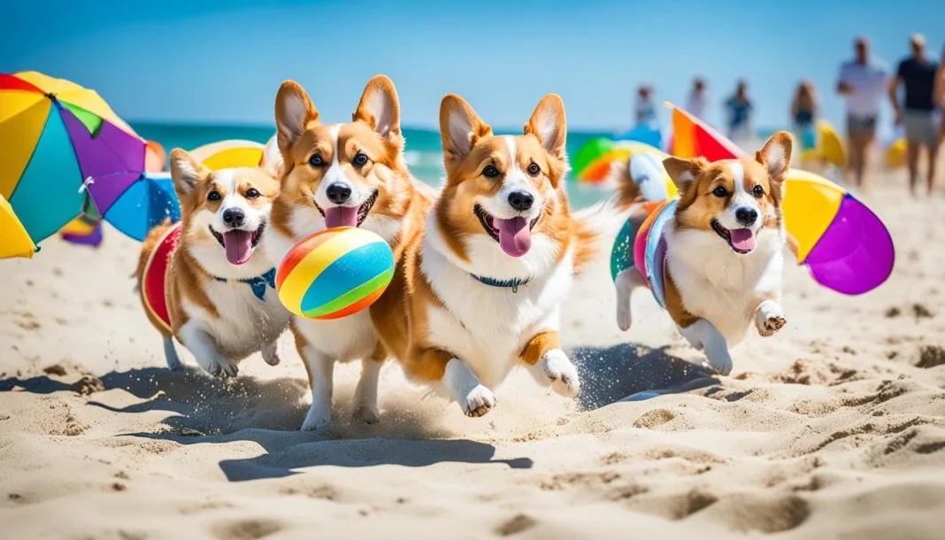 Annual Beach Day Locations for Corgi Lovers