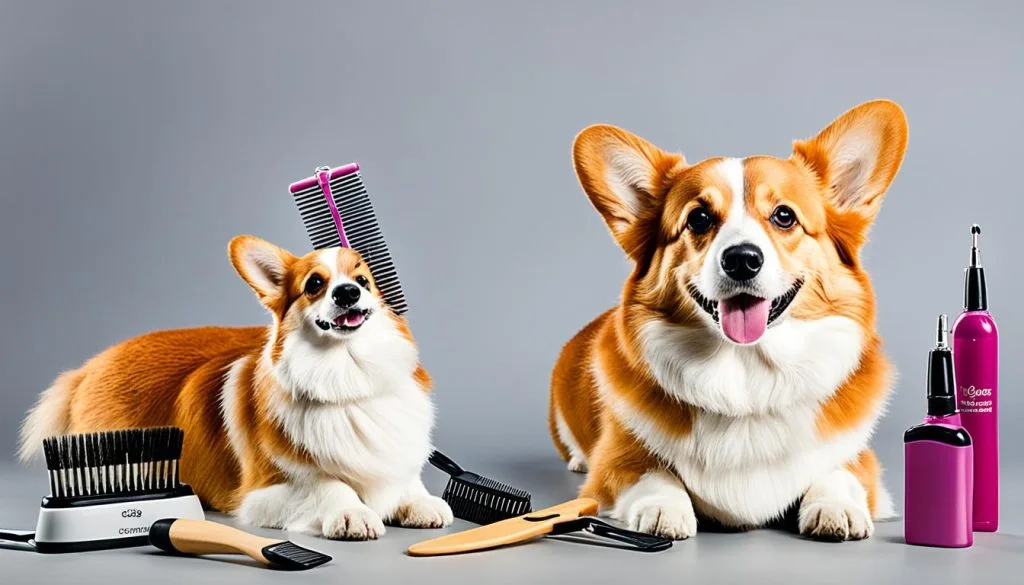 Brushing and Coat Care for Corgis