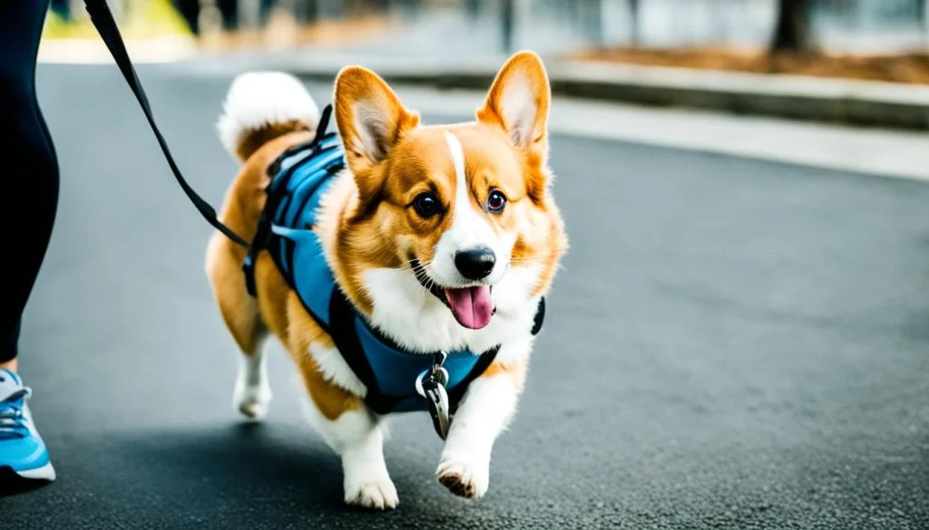 Busy schedule dog exercises
