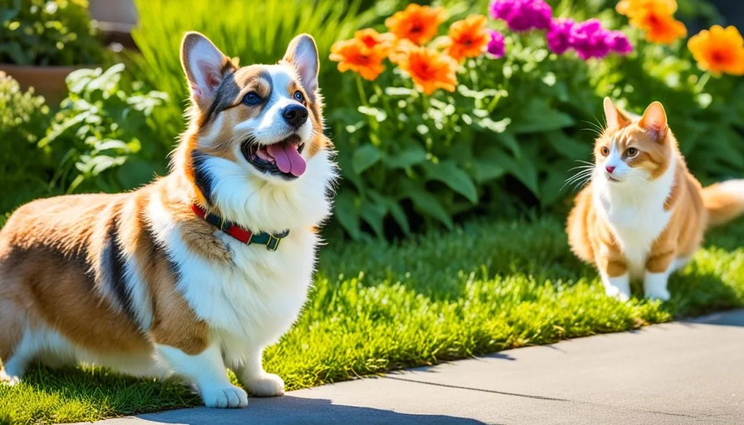 Can Cats Coexist With Stubborn Corgis?