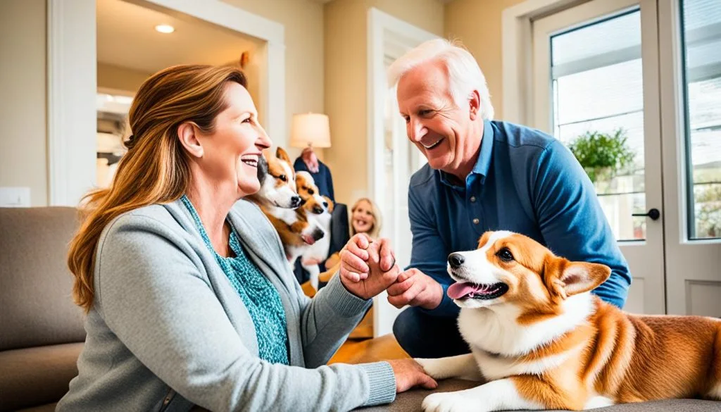 Corgi Adoption Application Image