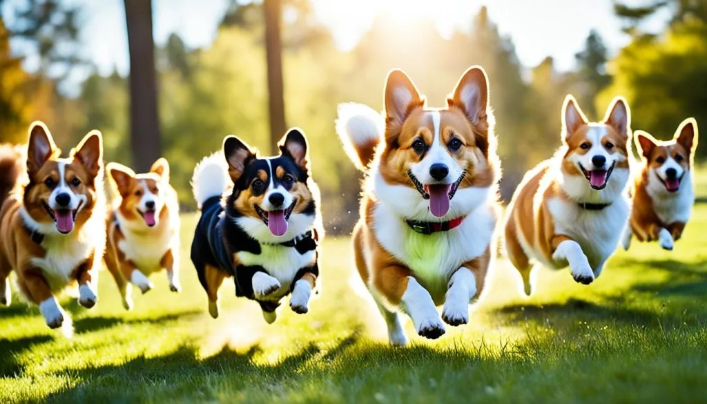 Corgi Energy Levels