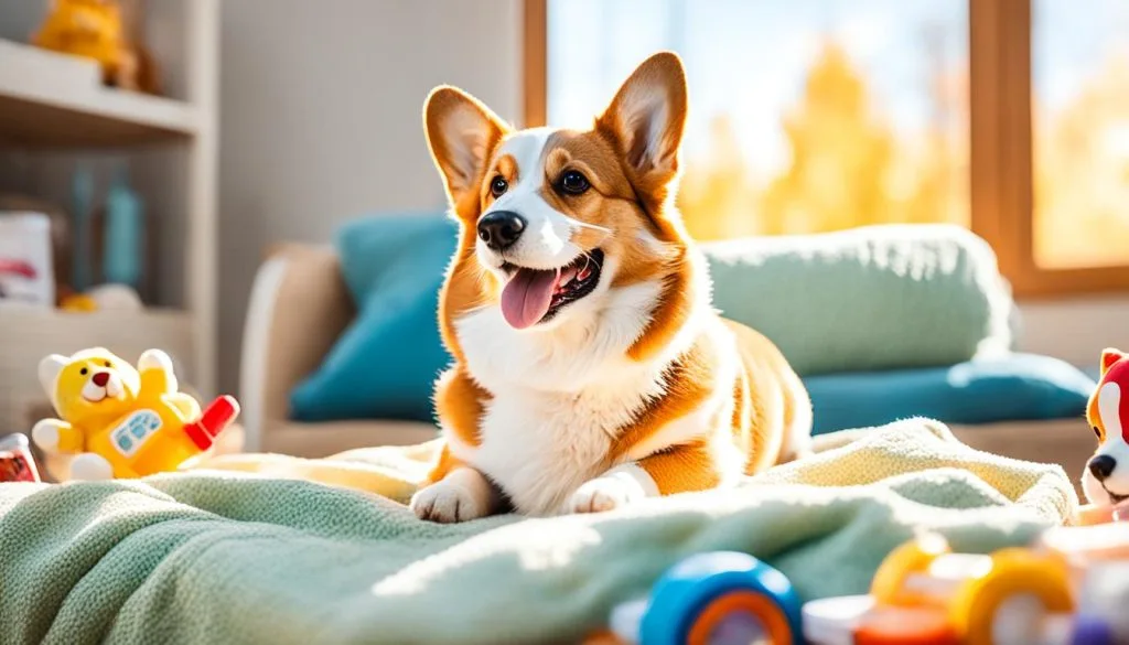 Corgi Feel Better