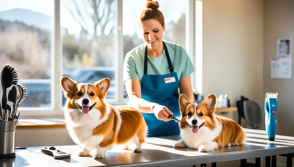 Corgi Grooming