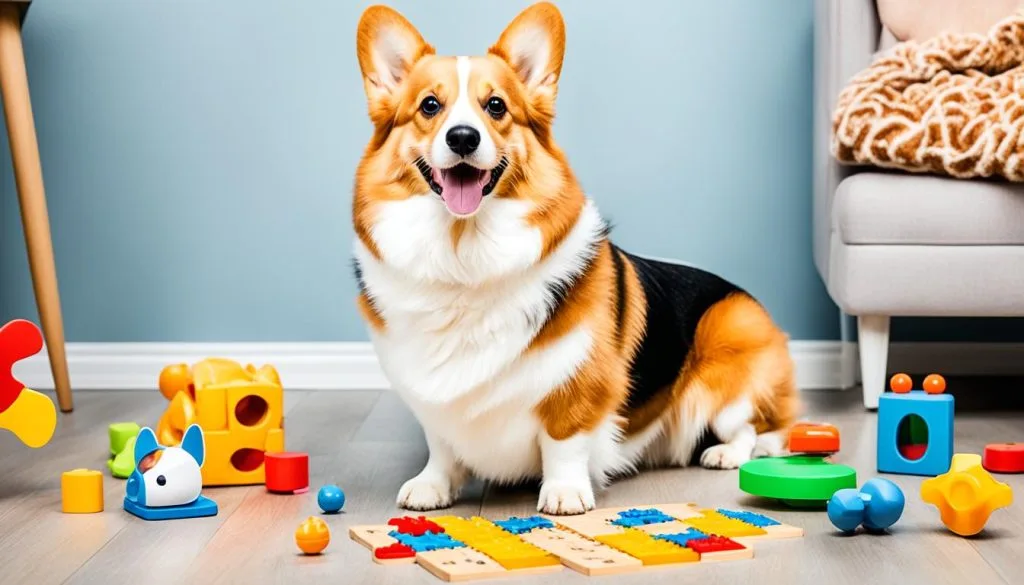 Corgi Mental Stimulation