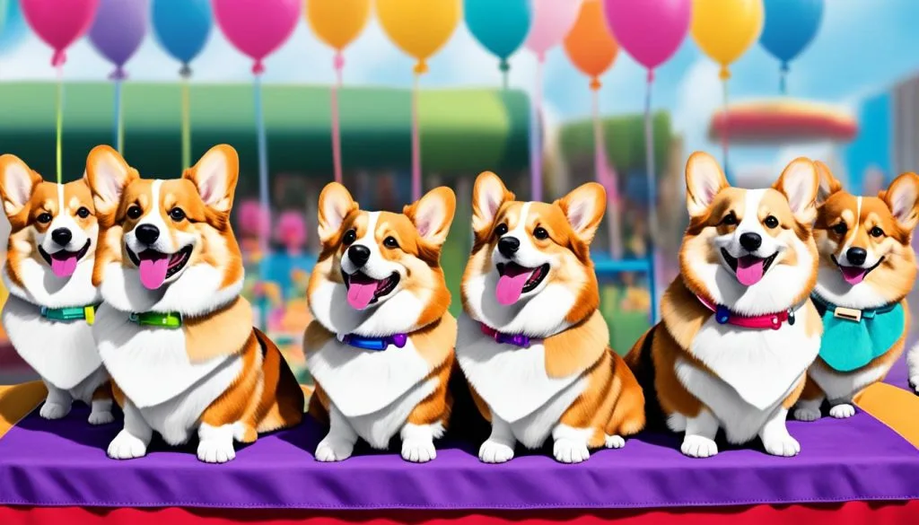 Corgi Parade Grooming