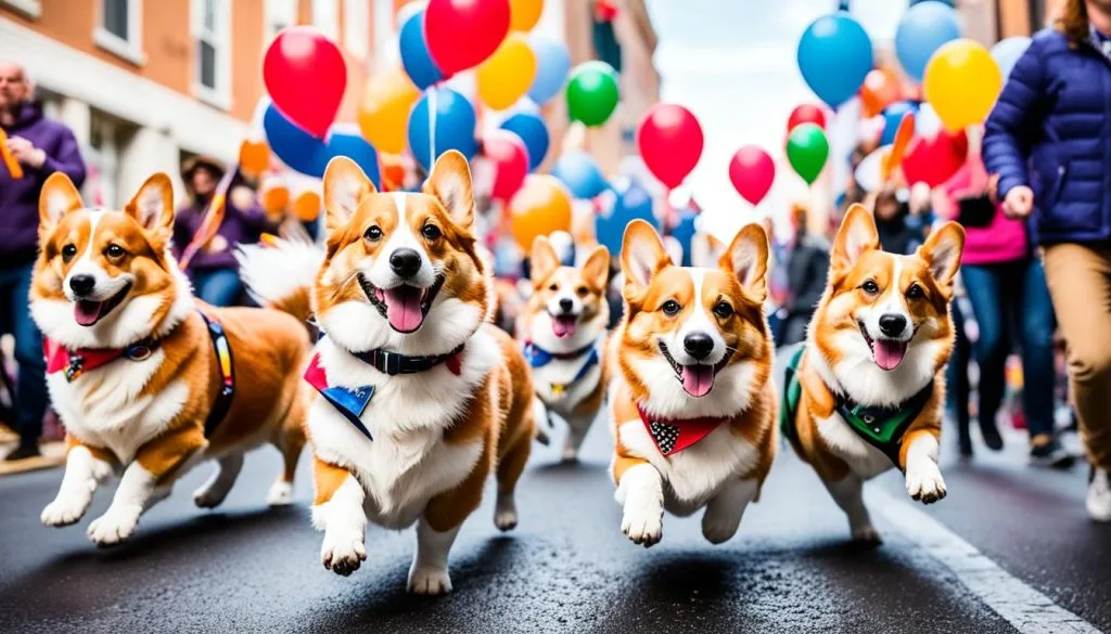 Corgi Parade Route