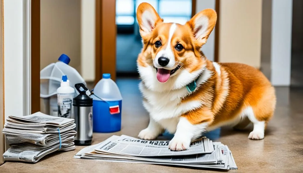 Corgi Puppy house training tips