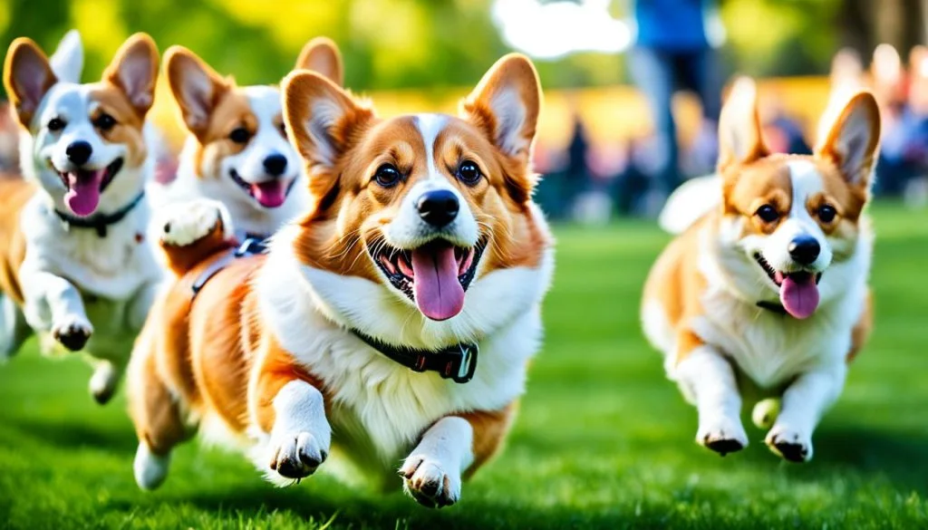 Corgi Socialization