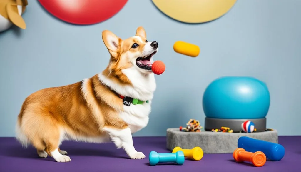Corgi Speak Trick