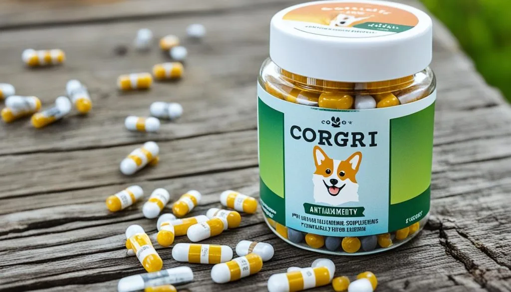 Corgi anti-anxiety supplements