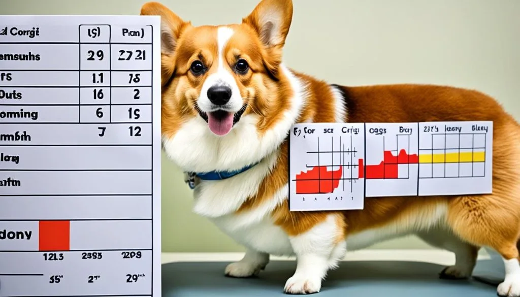 Corgi body condition score